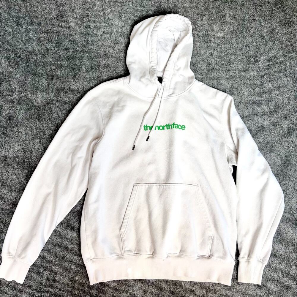 The North Face Hoodie Mens Large White Sweatshirt Fine Alpine Equipment Hiking